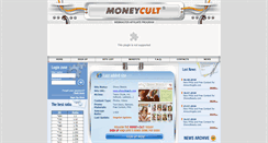 Desktop Screenshot of moneycult.com